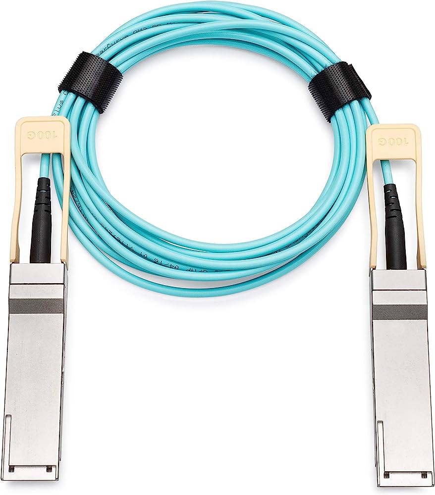 100Gb/S QSFP Mellanox AOC cable QSFP Cable MFA1A00-E010