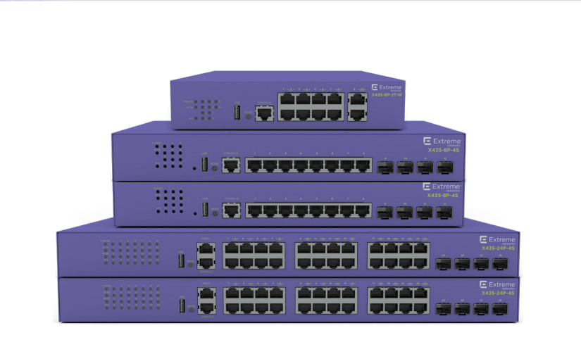 24P Extreme Networks X435 AVB Switch X435 4S 68Gbps